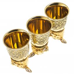 Стопки перевертыши "Рысь" 70 мл 3 шт Златоуст