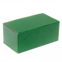 Шкатулка &amp;quot;Дуэт&amp;quot; из серого мрамора 19х9,5х8 см