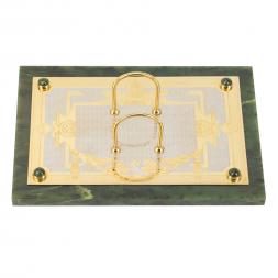 Настольный набор из нефрита "Орел"