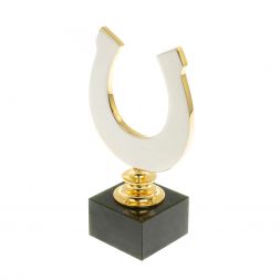 Подкова сувенирная "На счастье" камень нефрит в подарочной коробке Златоуст