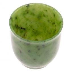 Кружка из нефрита для кофе и чая 140 мм 7х7 см