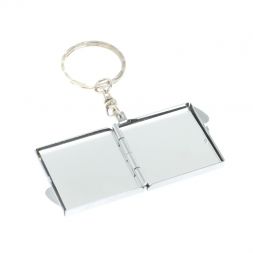 Складное зеркало брелок из нефрита квадратное