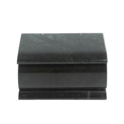 Шкатулка из змеевика 10х7х5,5 см