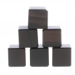 Камни для виски 6 кубиков из черного обсидиана