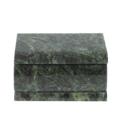 Шкатулка из шабровского змеевика 10х7х5,5 см