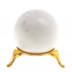 Шар из белого мрамора 5 см