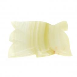 Пепельница &quot;Кленовый лист&quot; из оникса 11х11х1,5 см (3)