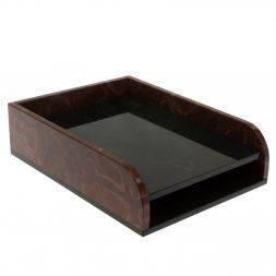 Лоток для бумаг А4 двухъярусный лемезит