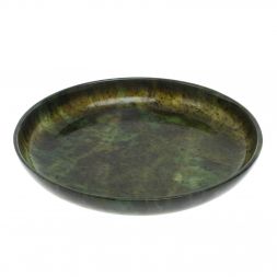 Водочный набор из нефрита 3 стопки на подносе