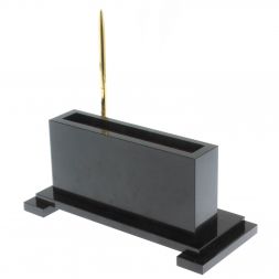 Визитница с оленем из лемезита и долерита