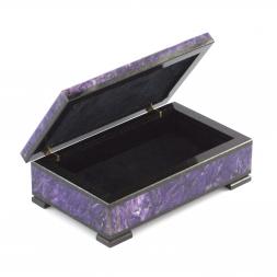 Шкатулка из чароита "Вдохновение" 13х8х4 см