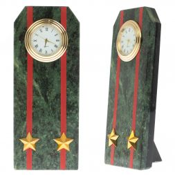Часы погон "Подполковник ВС" шабровский змеевик
