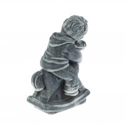 Статуэтка "Мальчик на лошадке" из мрамолита