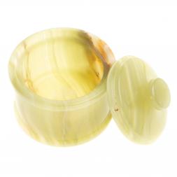 Сахарница из камня оникс 10х10х9 см 250 мл (4х4)