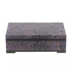 Шкатулка из чароита 16х10,5х5 см