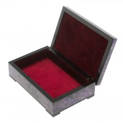 Шкатулка из чароита 16х10,5х5 см