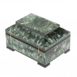 Ларец из серафинита 11х8х6,5 см