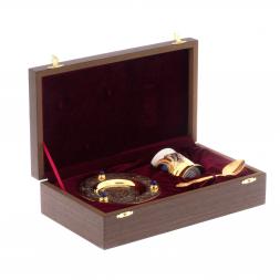 Кофейная пара "Лазурит" 80 мл Златоуст