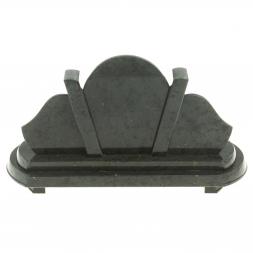 Настольные часы "Летучая мышь" камень змеевик