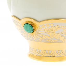 Набор чайный "Малахит" в подарочной коробке Златоуст