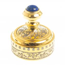 Оснастка для печати &amp;quot;Герб России&amp;quot; камень лазурит Златоуст