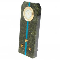 Часы "Погон старший лейтенант ВВС, ВКС, ВДВ" серпентинит