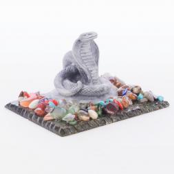 Сувенир "Кобра" из мрамолита