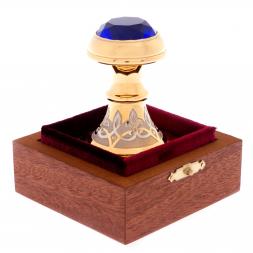 Оснастка для печати "Сапфир" металлическая в деревянной коробке Златоуст