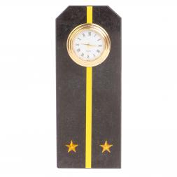 Часы "Погон лейтенант ВМФ" камень змеевик