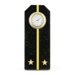 Часы "Погон лейтенант ВМФ" камень змеевик
