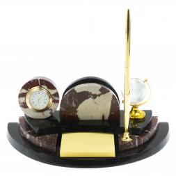 Настольный мини-набор "Глобус" для бумаг креноид