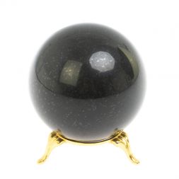 Шар диаметром 7 см из камня базальт