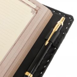 Подарочный набор "Держава" обложка для паспорта, ежедневник и ручка Parker