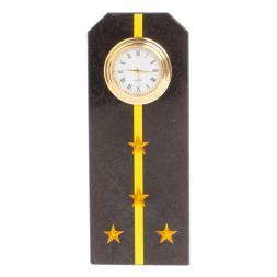 Часы &quot;Погон капитан ВМФ&quot; камень змеевик