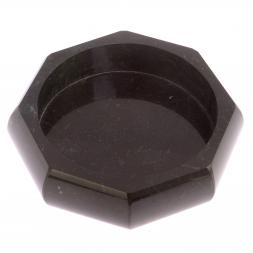 Пепельница " 8 граней " из черного змеевика