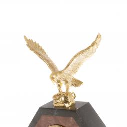 Письменный набор "Орел" камень лемезит