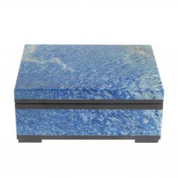 Шкатулка из лазурита 10,5х8х4,5 см