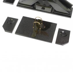 Письменный набор "Орел" из нефрита с настольным ковриком