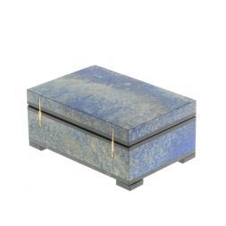 Шкатулка из афганского лазурита 10х7х4,5 см