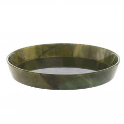 Поднос из нефрита 19,5 см