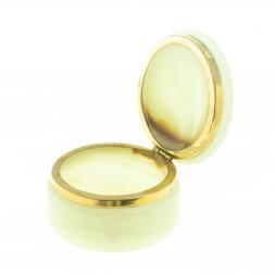 Шкатулка из оникса "Круглая" 7,6х5 см (3)