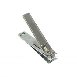 Кусачки для ногтей с камнем малахит с хризоколлой