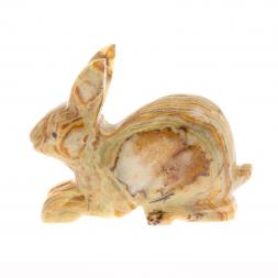 Сувенир "Заяц" из оникса 14,5х4х12 см (6)