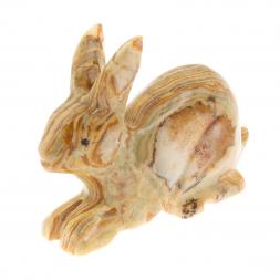 Сувенир "Заяц" из оникса 14,5х4х12 см (6)