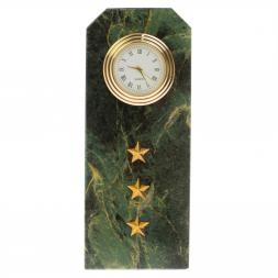 Часы погон "Старший прапорщик ВС" из змеевика