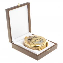 Фляжка с гравюрой "Лиса" Златоуст