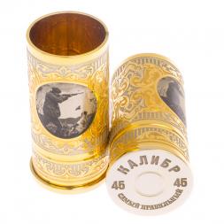 Набор из двух стопок "Охотник" 40 мл Златоуст