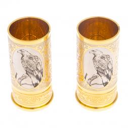 Набор из двух стопок "Орел" 40 мл Златоуст