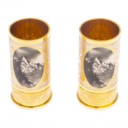 Набор из двух стопок "Орел" 40 мл Златоуст