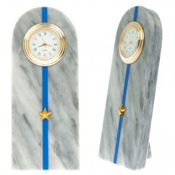 Часы-погон "Младший лейтенант МЮ" камень мрамор